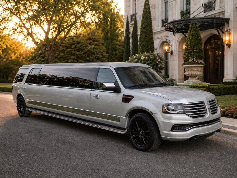 Silver Lincoln Navigator &mdash; Stretch SUV Limo in New Jersey