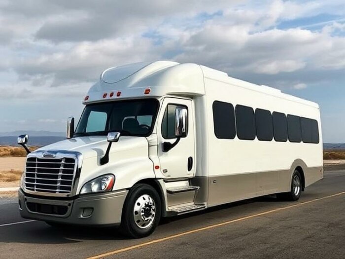 Freightliner Party Bus Rental &mdash; New Jersey Limo Bus (44&ndash;50 Passengers)