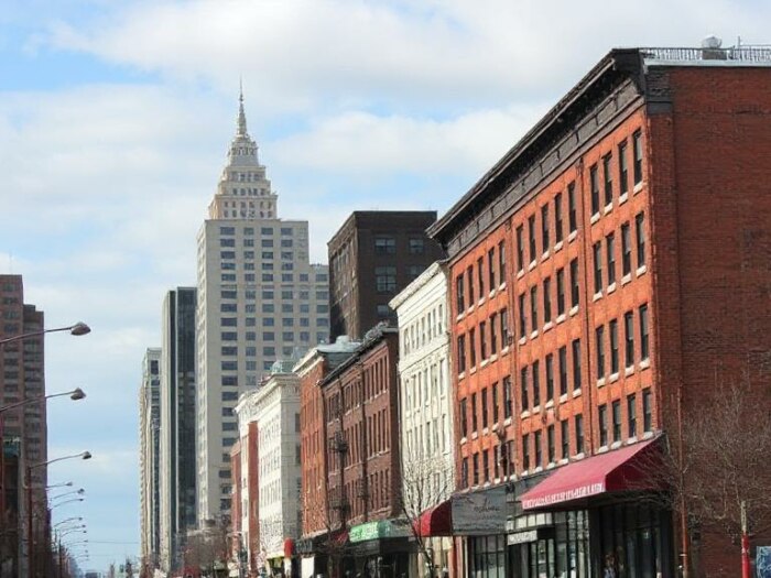 Passaic, NJ cityscape