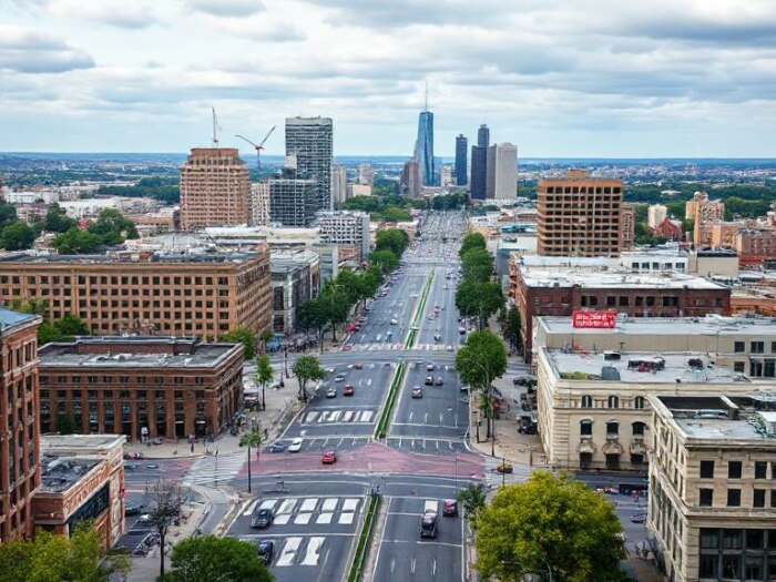 Union City, NJ cityscape