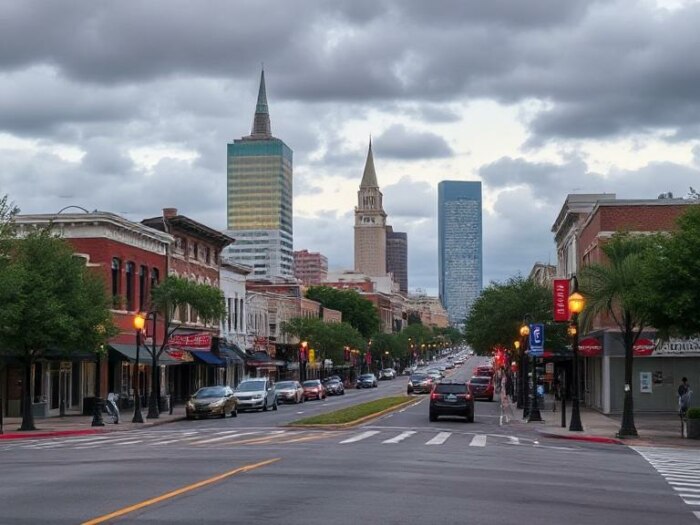 West Orange, NJ street scene