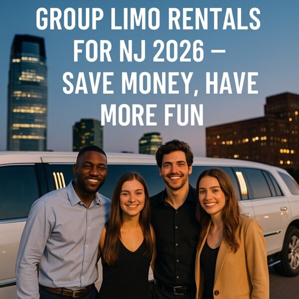 Group enjoys limo rental in New Jersey