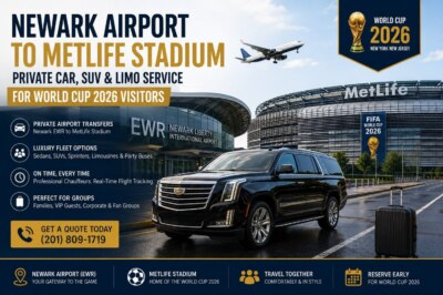 MetLife Stadium: Private Car, SUV & Limo Service for World Cup 2026