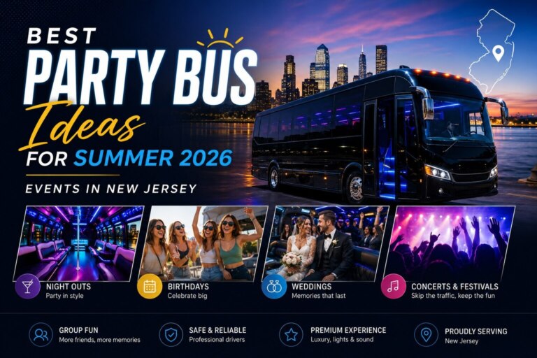 Best Party Bus Ideas for Summer 2026 Events in New Jersey